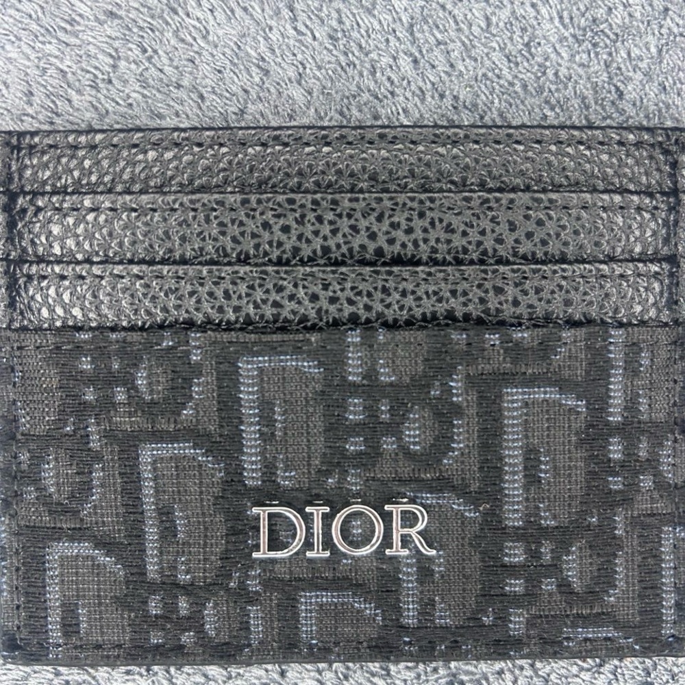 Dior Black Card Holder - Picture 5 of 8